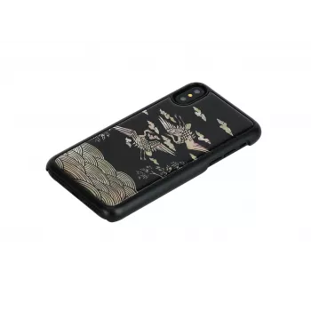 Smartphonehoesje iKins voor iPhone XS / XS Max — Crane zwart beschermhoes