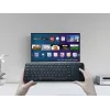 Draadloos toetsenbord RF TRACER TRAKLA46367 — full-size, membraan, touchpad, 2,4 GHz, zwart