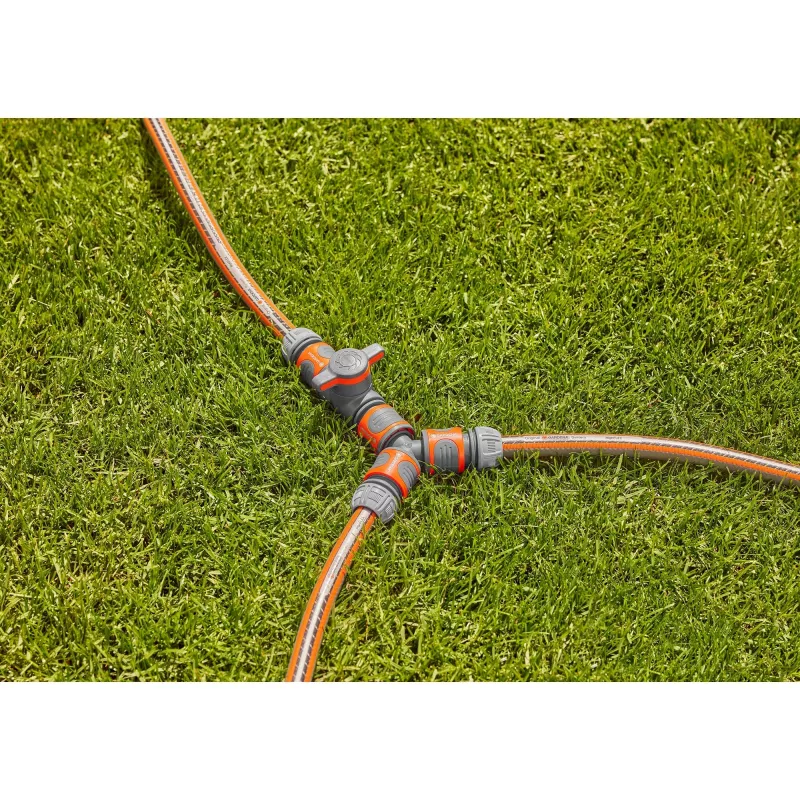 Afsluitklep Gardena 18267-50 grijs oranje voor sprinklerinstallatie