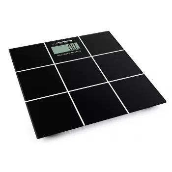 Personenweegschaal Esperanza EBS004 - elektronisch, 180 kg, zwart glas