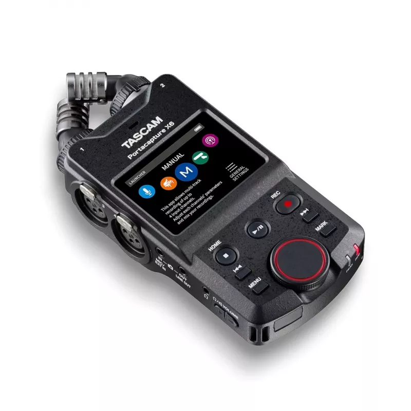Tascam Portacapture X6 - draagbare, hogeresolutie meersporenrecorder