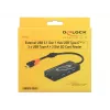 USB-hub DeLOCK USB 3.0 Type-C 3 poorten