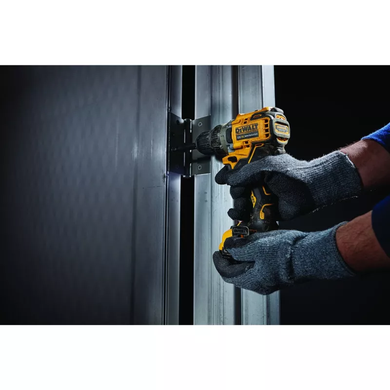 Accuschroevendraaier DeWALT DCD701D2-QW, 12V, 1500 t/min, 57,5 N·m, 2x2 Ah accu's