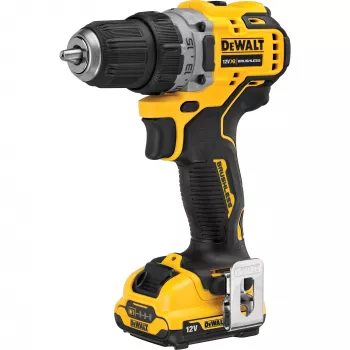 Accuschroevendraaier DeWALT DCD701D2-QW, 12V, 1500 t/min, 57,5 N·m, 2x2 Ah accu's
