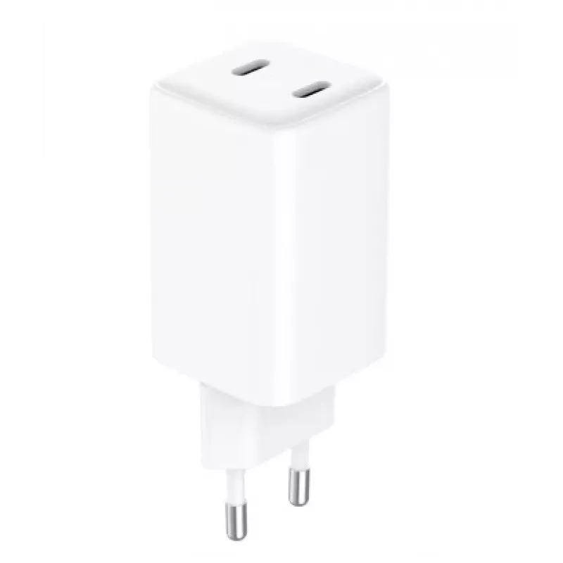 GRATEQ OLOS wandlader PD/PPS, 2x USB-C, GaN, 65 W