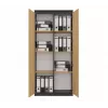 RS-80 HEMN OFFICE stellingkast, antraciet/artisan eiken