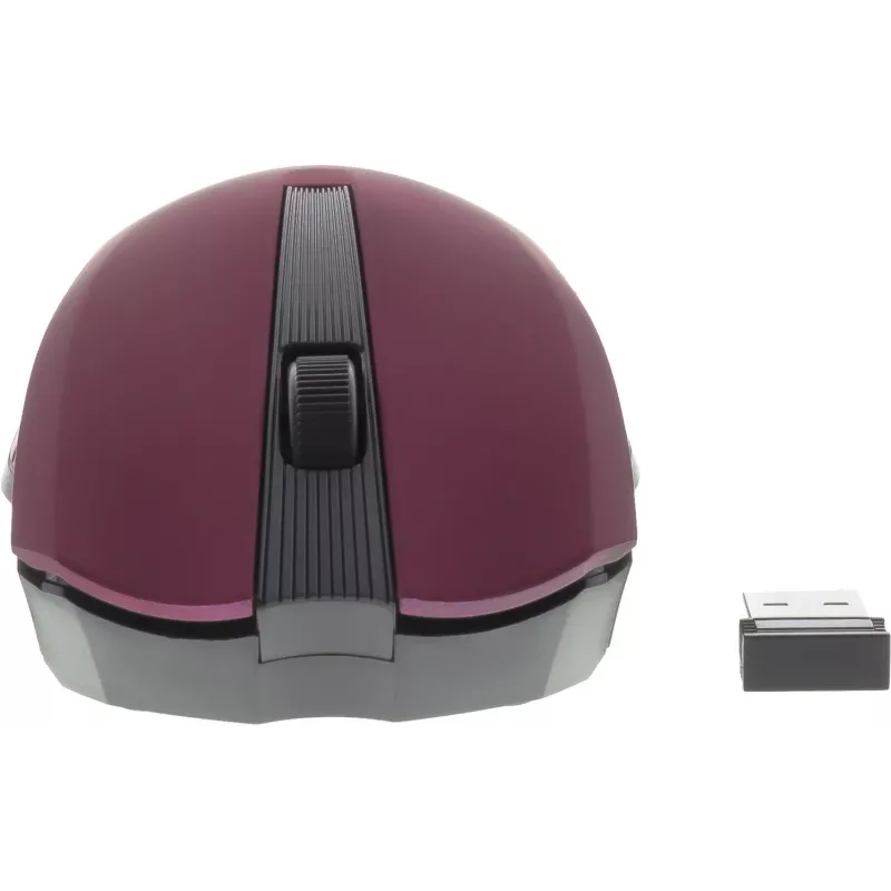 2,4 GHz optische symmetrische draadloze muis, 3 knoppen, paars