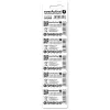 Knoopcel lithiumbatterij everActive CR2450, 3 V, 5 mm hoogte — 5-pack