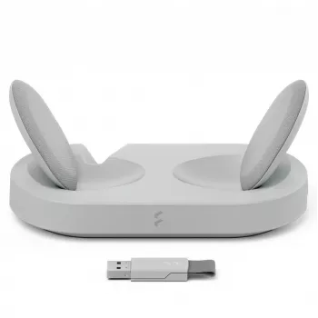 Fractal Design Scape headset bedraad & draadloos hoofdband muziek laadstation grijs