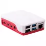 ALLNET Raspberry Pi 4 accessoire - officiële behuizing rood/wit voor 4