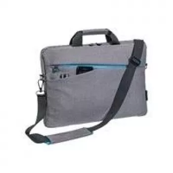 PEDEA notebookhoes 15,6 + Logitech M190 draadloze muis, grijs (66063013 / 910-005905)