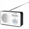 TechniSat VIOLA 200 DAB+ digitale radiowekker, wit/zwart