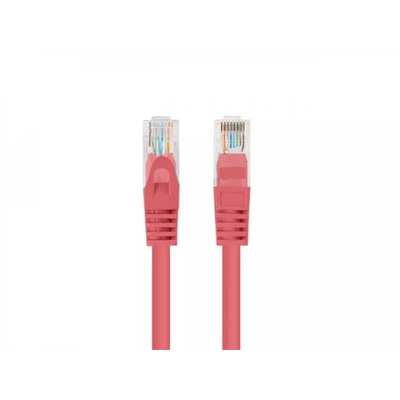 Lanberg PCF6-20CC-0025-R Cat.6 F/UTP patchkabel, verpakking van 10, 0,25 m, Rood
