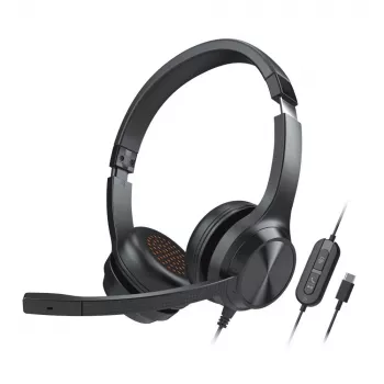 Creative 51EF0980AA000 Chat USB on-ear headset bedraad stereo zwart