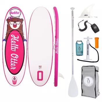 FunWater Tuxedo Sailor kinder-SUP-paddleboard (roze)