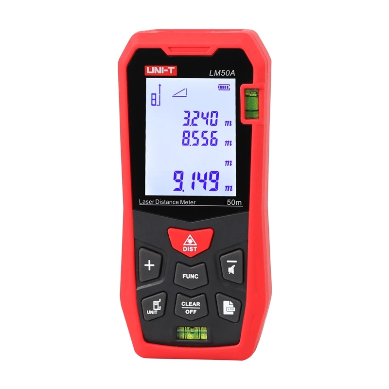 UNI-T LM50A Laserafstandsmeter, 50 m
