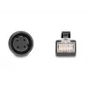 DeLOCK M12-adapterkabel D-gecodeerd 4-polig bus naar RJ45 stekker 50 cm