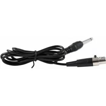Gitaar-adapterkabel Omnitronic UHF-300 (13063313) 6,35 mm jack, 1,5 m