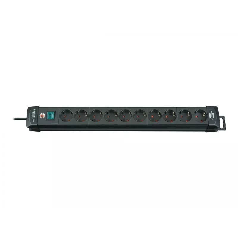 Brennenstuhl 1951100100 stekkerdoos 3 m 10 stopcontacten binnen zwart