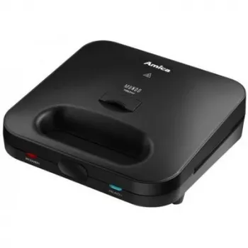 Sandwichmaker Amica SMK4011, 750 W, 3 plaattypen, zwart