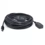 Equip 133347 USB-kabel USB 3.2 Gen 1 (3.1 Gen 1) 10 m USB A zwart