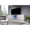 Cama TV-kast QIU 200 MDF wit glanzend/wit glanzend