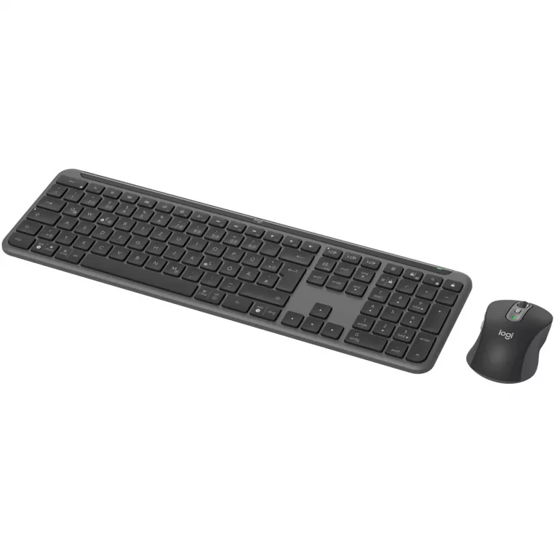 Logitech 920-012483 toetsenbord muis inbegrepen Office RF draadloos + Bluetooth QWERTZ Duits grafiet