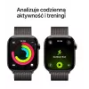 Apple Watch Series 11 GPS + Cellular 46mm Slate titanium behuizing met Slate Milanese Loop M/L