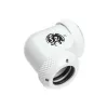 BitsPower Multi-Link 90° adapter voor 2x 12mm AD fittings — wit (BP-DWE90DML)