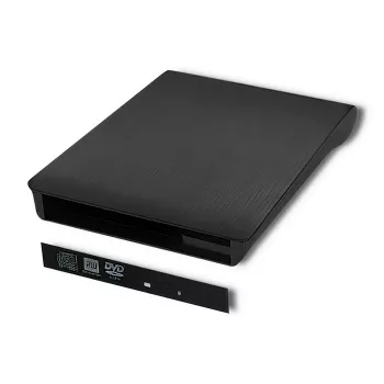 Externe USB 2.0 SATA behuizing voor optische drive Qoltec 51863 zwart