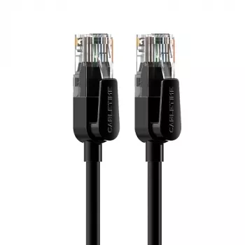 Netwerk-patchkabel CABLETIME Cat6 UTP, 8 m, zwart