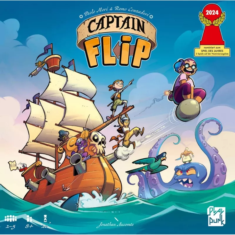 Captain Flip, bordspel