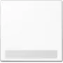 Wandschakelaar-afdekplaat JUNG LS 990 NA WW — wit