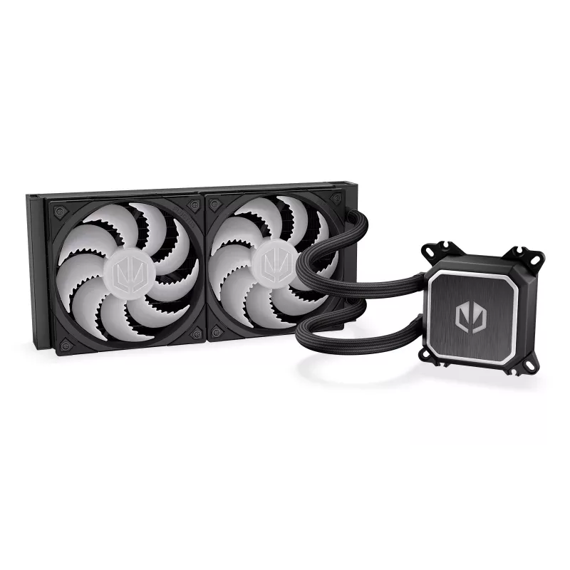 ENDORFY Navis F240 ARGB processor all-in-one-vloeistofkoeler 24 cm zwart 1 stuk