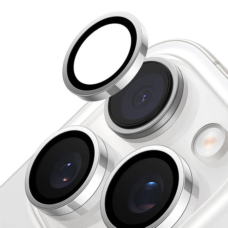 Torras Lensguard voor iPhone 16 Pro Max (titaniumgrijs)