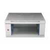 Wandmontage rack 4U 600x450 grijs - Extralink
