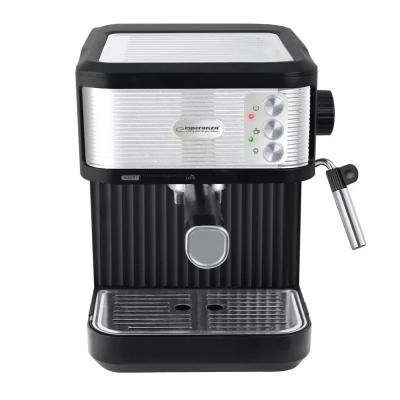 Espressomachine ESPERANZA EKC011 — 1,8 L watertank, 850 W, 20 bar, touchbediening, melkopschuimer