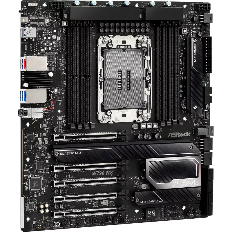 Moederbord ASRock W790 WS R2.0 Intel W790 LGA 4677 Extended ATX