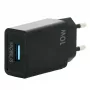 Mobilis - voeding - snel - 10,5 watt - QC (USB) - zwart - Europa (001360)
