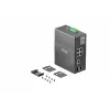 TP-Link IES206GPP netwerkswitch managed Gigabit Ethernet (10/100/1000) Power over Ethernet (PoE) zwart