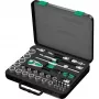 Dopsleutelset Wera 05003645001 37-delig zwart groen