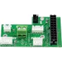 3D-printer extruderprintplaat Flashforge Creator 4 rood – vervangende stuurprintplaat voor Creator 4 extruder