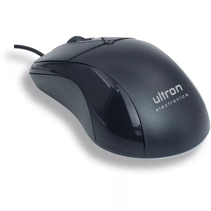 Ultron UMC-200 bedraad toetsenbord- en muisset, zwart