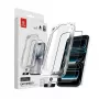 Crong EasyShield CRGES2PIP1769P screenprotector van gehard glas, verpakking van 2 met applicator voor iPhone 17 Pro Max / 16 Pro Max