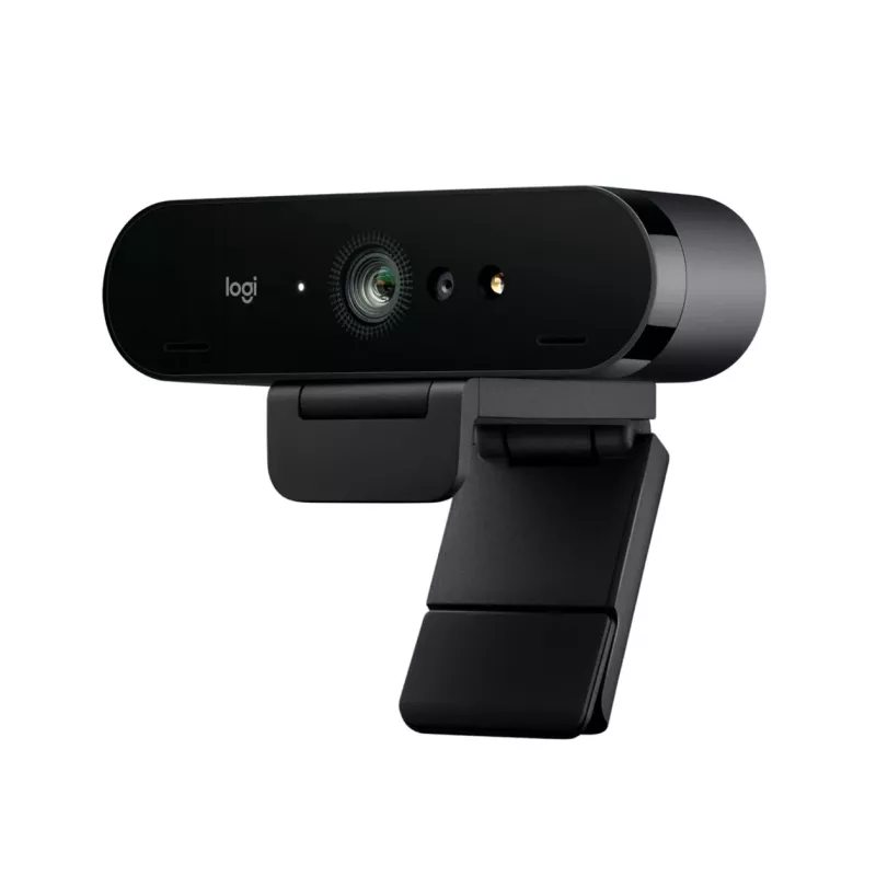 Logitech BRIO 4K Ultra HD Pro webcam 960-001106, 4096x2160, HDR, RightLight 3, 5x digitale zoom, autofocus, USB 3.0 (USB-C), zwart