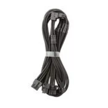 CableMod C-Series Pro aansluitkabel - variant A, 90°, 16-pin naar 4x8-pin PCIe, zwart