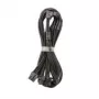 CableMod C-Series Pro aansluitkabel - variant A, 90°, 16-pin naar 4x8-pin PCIe, zwart