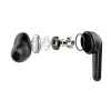 SAVIO In-ear-TWS-headset TWS-12, Bluetooth 5.3, ingebouwde microfoon, zwart