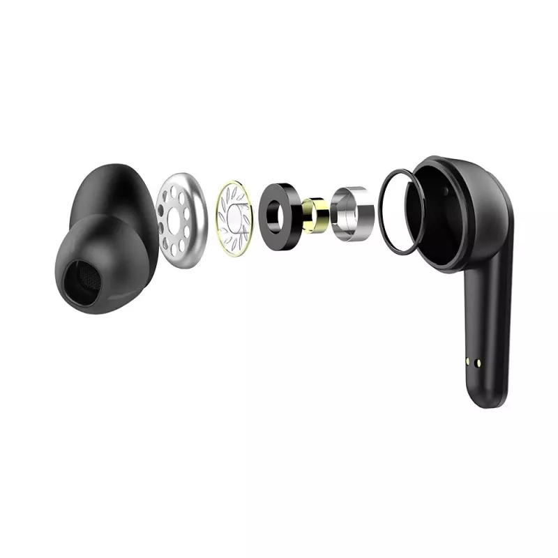 SAVIO In-ear-TWS-headset TWS-12, Bluetooth 5.3, ingebouwde microfoon, zwart