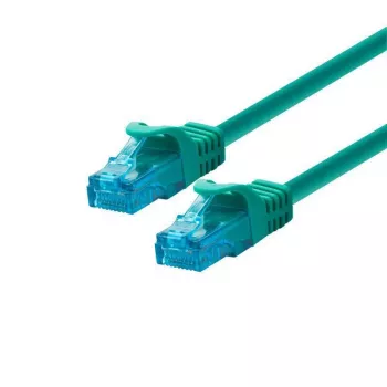 Netwerkkabel LOGON UTP Cat.5e groen, 5 m, RJ-45 naar RJ-45
